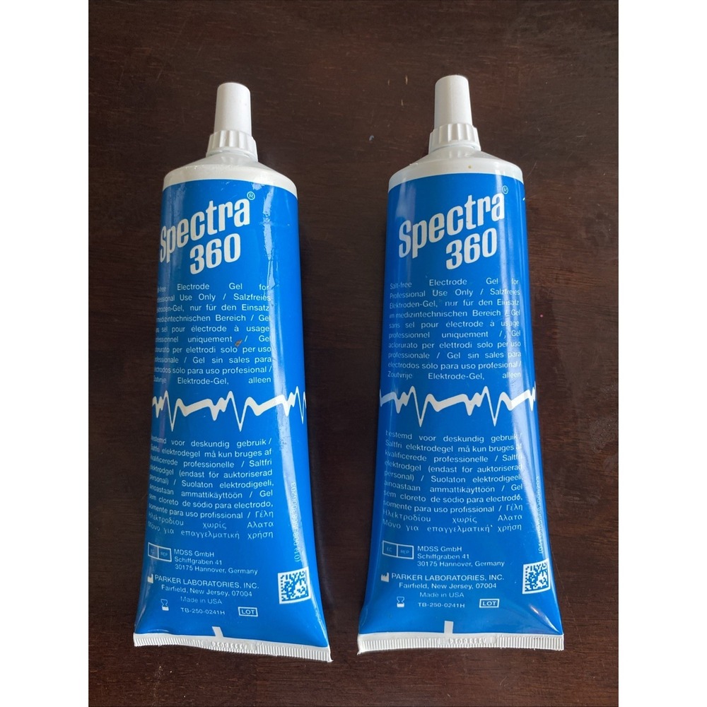 (2 pack)SPECTRA 360 ELECTRODE CONDUCTIVE GEL ECG GEL 8.5 oz - Picture 4 of 5